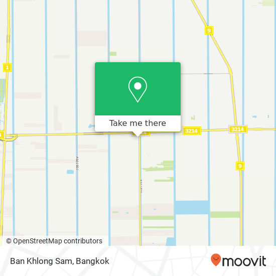 Ban Khlong Sam map