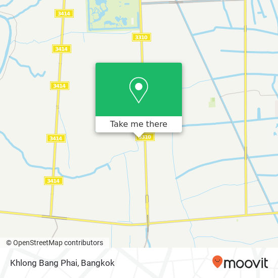 Khlong Bang Phai map