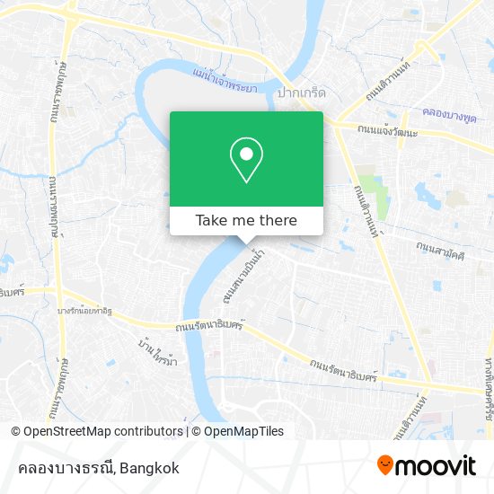 คลองบางธรณี map