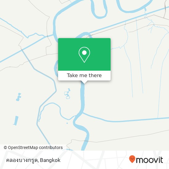 คลองบางกรูด map