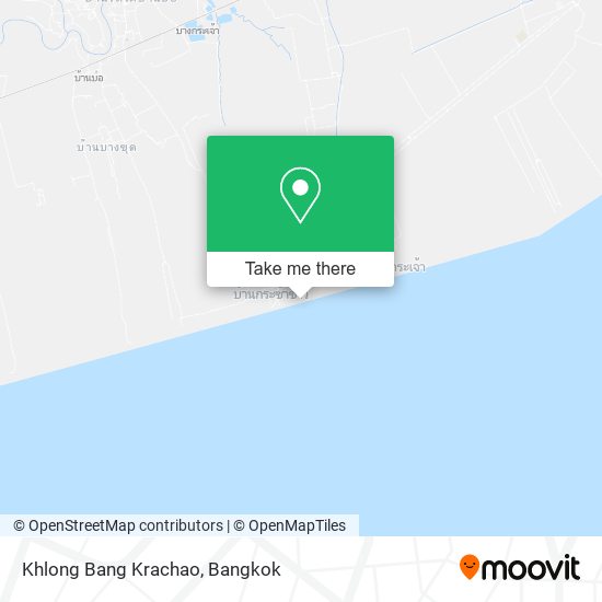 Khlong Bang Krachao map