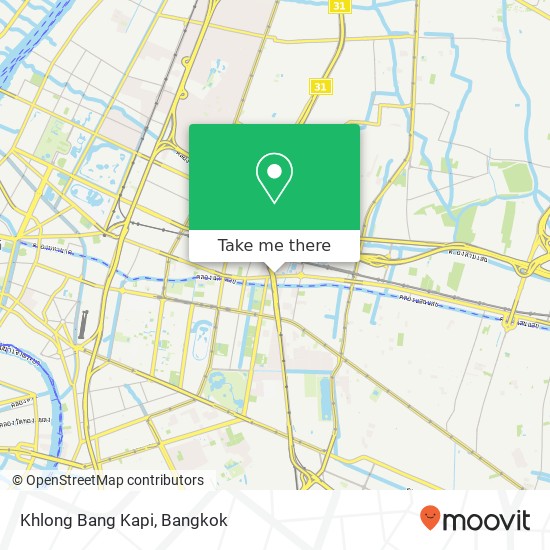 Khlong Bang Kapi map