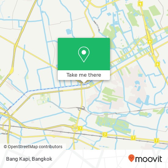 Bang Kapi map