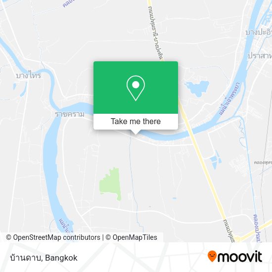 บ้านดาบ map