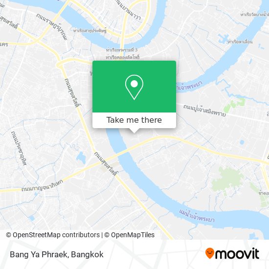 Bang Ya Phraek map