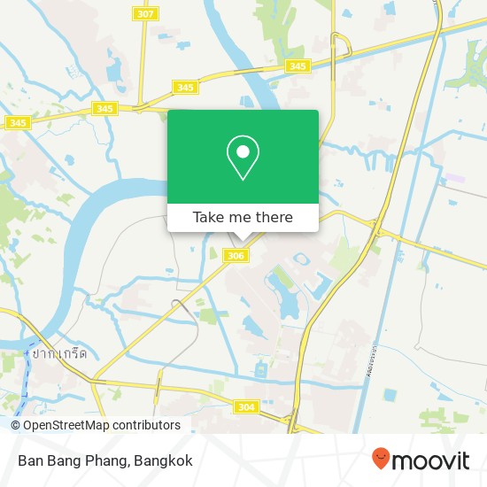Ban Bang Phang map