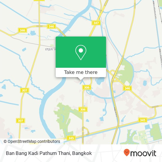 Ban Bang Kadi Pathum Thani map