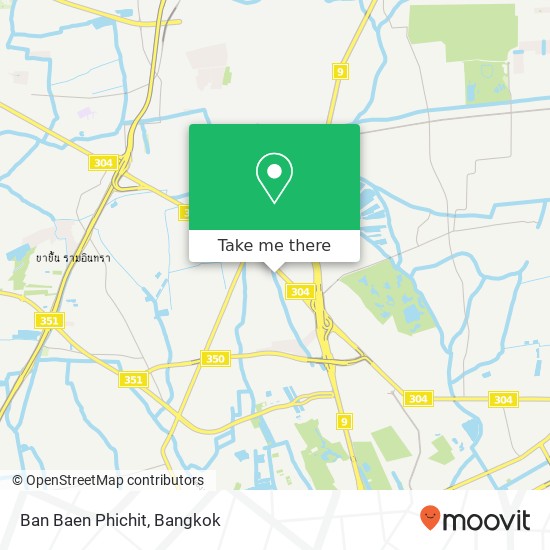 Ban Baen Phichit map