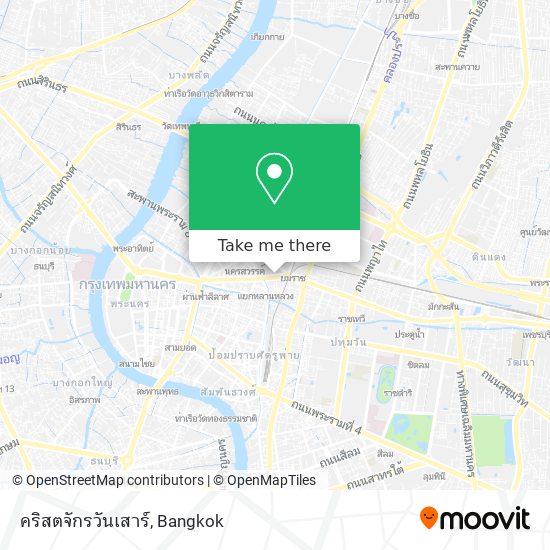 คริสตจักรวันเสาร์ map