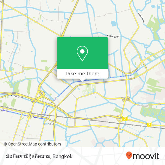 มัสยิดยามิอุ้ลอิสลาม map