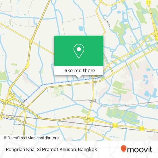Rongrian Khai Si Pramot Anuson map