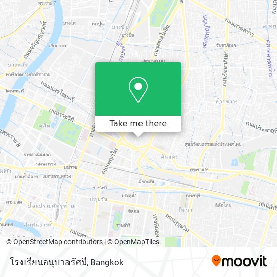 โรงเรียนอนุบาลรัศมี map