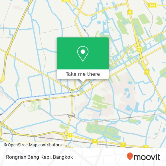 Rongrian Bang Kapi map