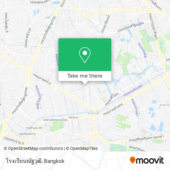 โรงเรียนณัฐวุฒิ map