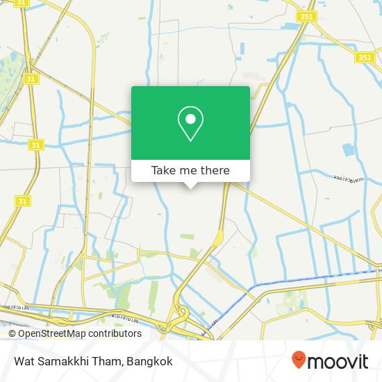 Wat Samakkhi Tham map