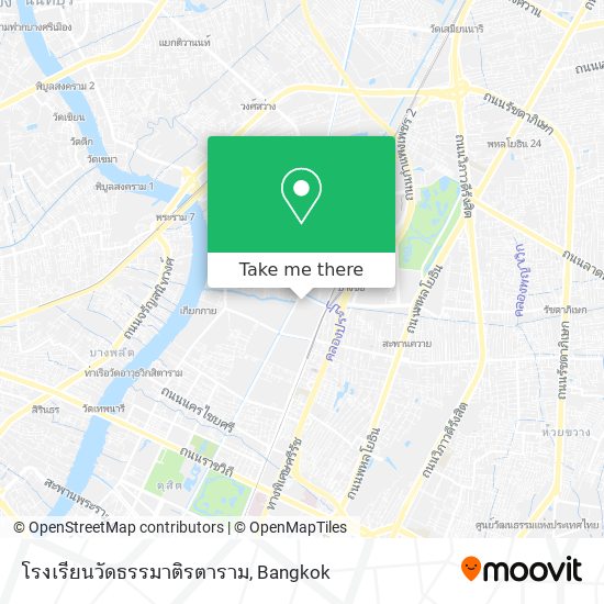 โรงเรียนวัดธรรมาติรตาราม map