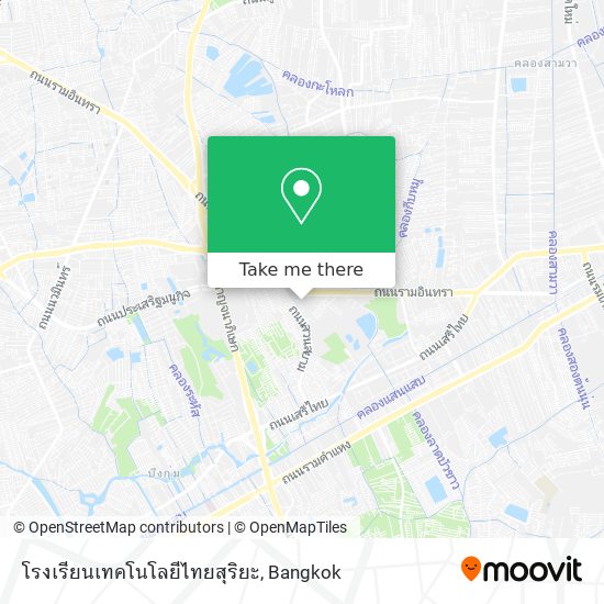 โรงเรียนเทคโนโลยีไทยสุริยะ map