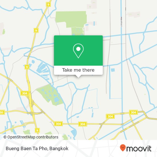 Bueng Baen Ta Pho map