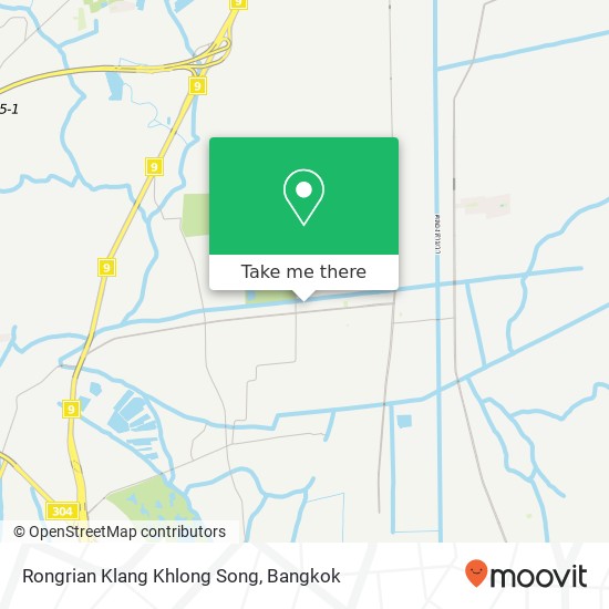 Rongrian Klang Khlong Song map