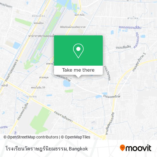 โรงเรียนวัดราษฎร์นิยมธรรม map