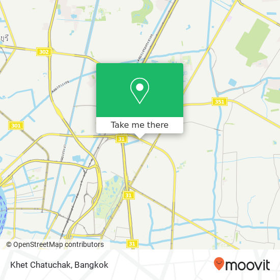 Khet Chatuchak map