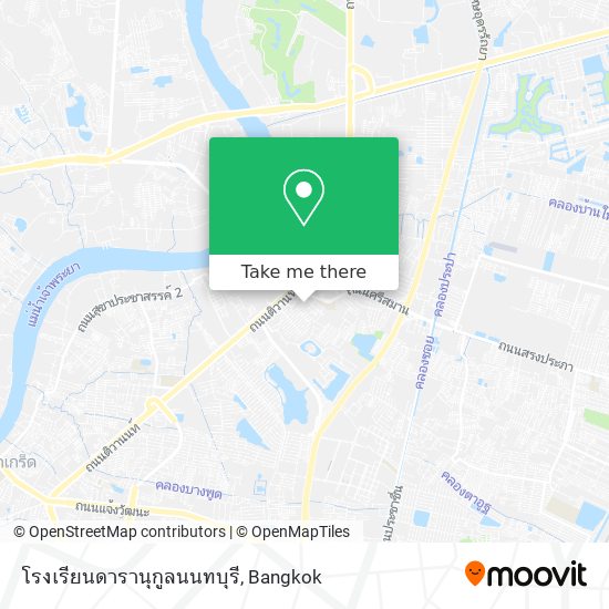 โรงเรียนดารานุกูลนนทบุรี map