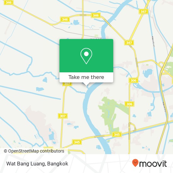 Wat Bang Luang map