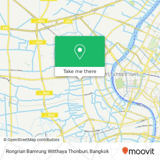 Rongrian Bamrung Witthaya Thonburi map
