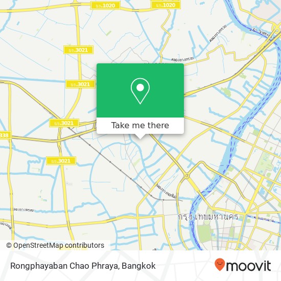 Rongphayaban Chao Phraya map