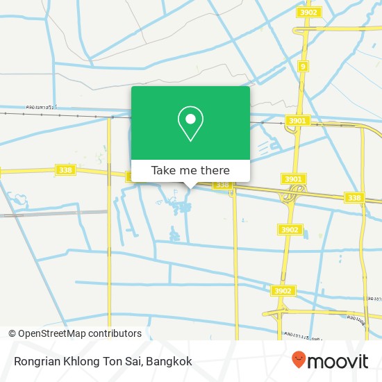 Rongrian Khlong Ton Sai map