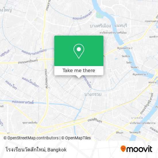 โรงเรียนวัดสักใหม่ map