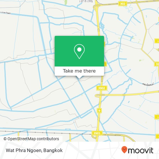 Wat Phra Ngoen map