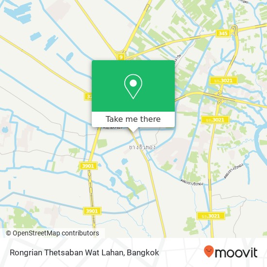 Rongrian Thetsaban Wat Lahan map