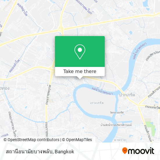 สถานีอนามัยบางพลับ map