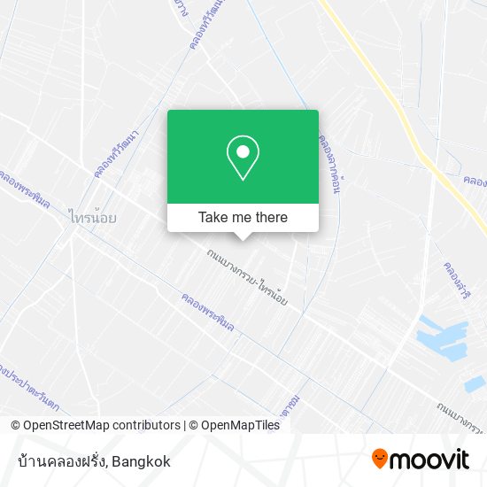บ้านคลองฝรั่ง map