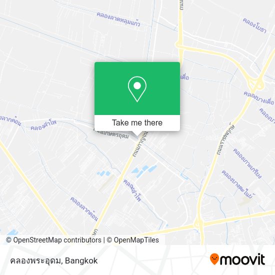 คลองพระอุดม map