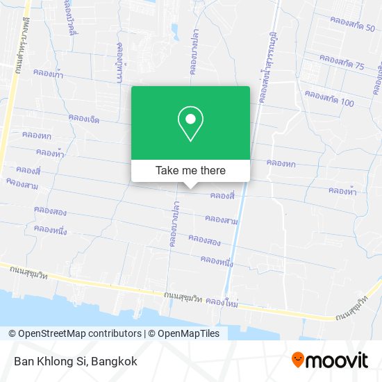 Ban Khlong Si map