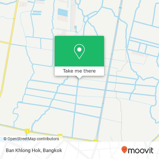 Ban Khlong Hok map