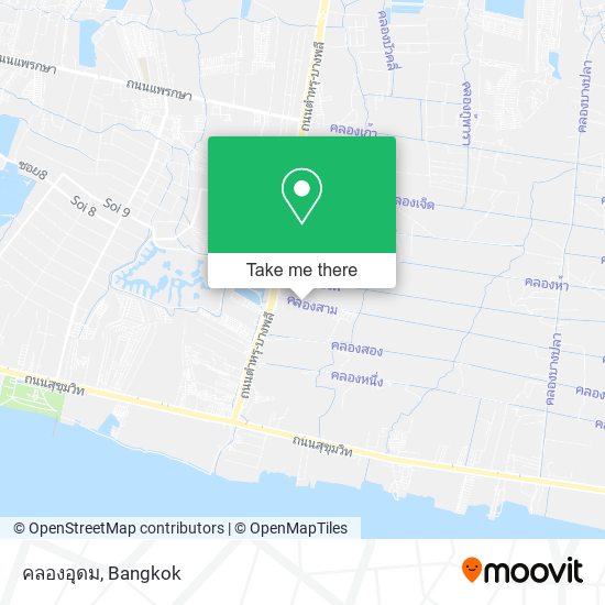 คลองอุดม map