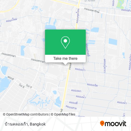 บ้านคลองเก้า map