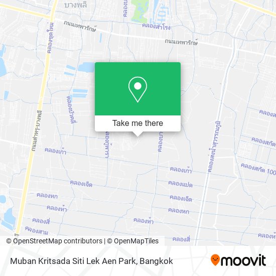 Muban Kritsada Siti Lek Aen Park map