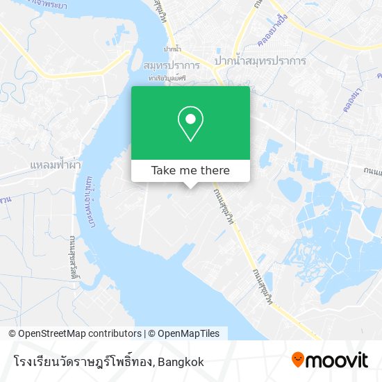 โรงเรียนวัดราษฎร์โพธิ์ทอง map