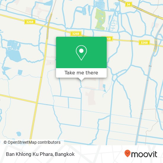 Ban Khlong Ku Phara map
