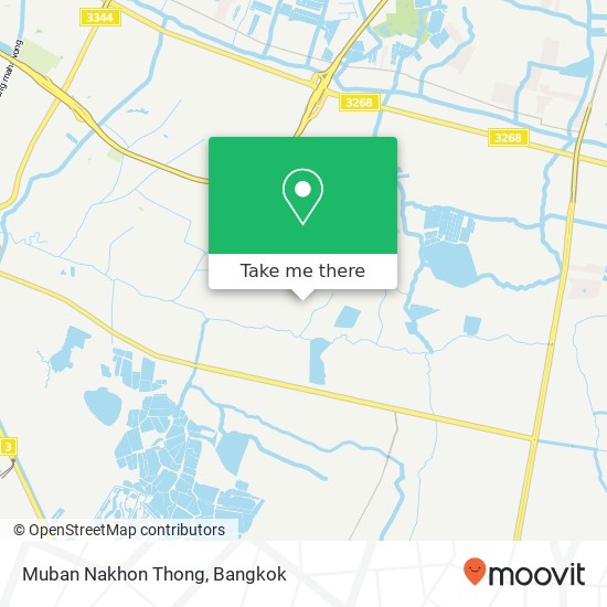 Muban Nakhon Thong map