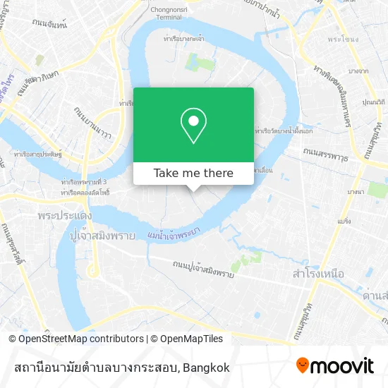 สถานีอนามัยตำบลบางกระสอบ map