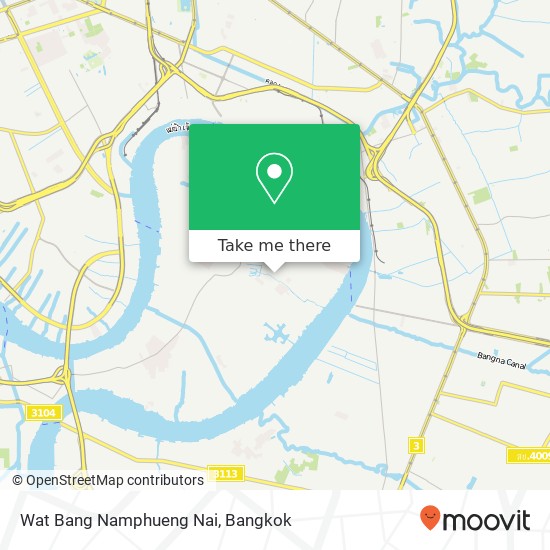 Wat Bang Namphueng Nai map
