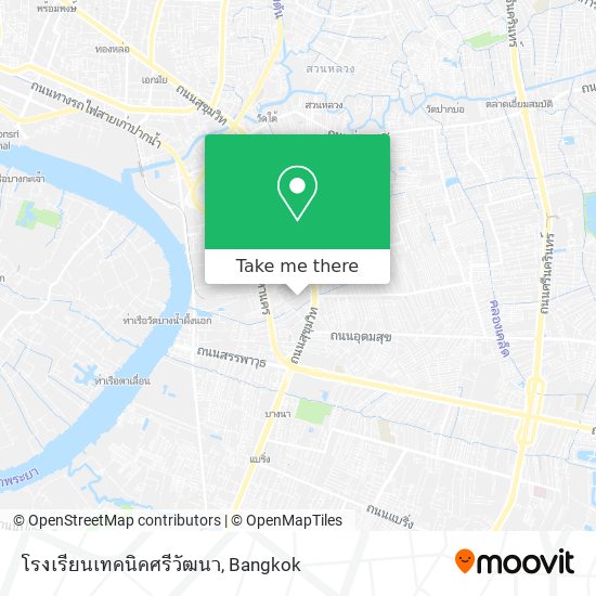 โรงเรียนเทคนิคศรีวัฒนา map