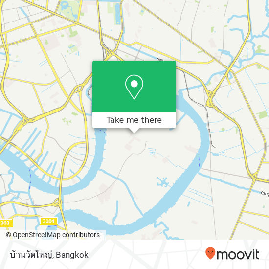 บ้านวัดใหญ่ map