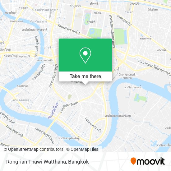 Rongrian Thawi Watthana map