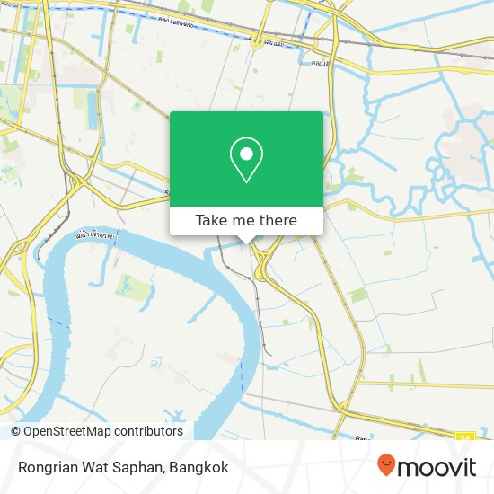 Rongrian Wat Saphan map